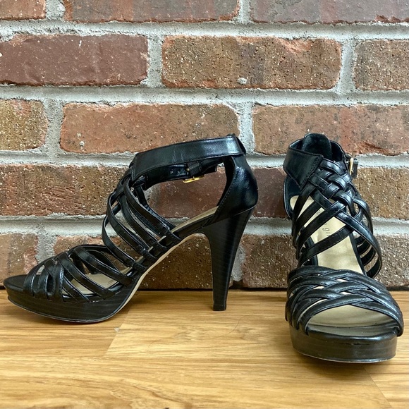 Madden Girl Black Ultra High Heels Sz 7.5 - Picture 3 of 8